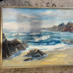 Pat McCoury Original Coastal Painting