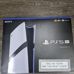 Sony PS5 Pro Brand New 2tb - 5 Dollars Down No Credit Needed! 