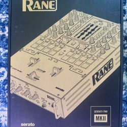 BRAND NEW Rane 72 MKII 2 Channel DJ Mixer with Touch Screen