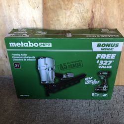 Metabo Framing Gun With Impact 