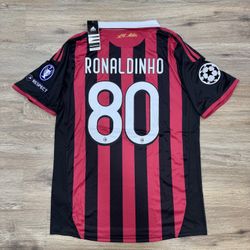 2009/2010 AC Milan Ronaldinho Jersey