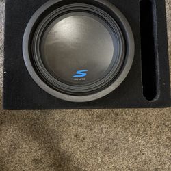12 Inch Subwoofer Alpine Type S 