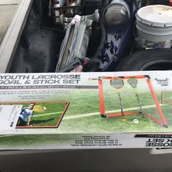 Lnew Inbox Kids Hockey Net And Two Sticks Only $20 Firm