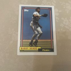 1992 Topps #380 Barry Bonds