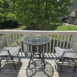 Patio Table And 2 Chairs - PRICED TO SELL!!
