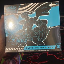 Scarlet & Violet Black Blot Elite Trainer Box 