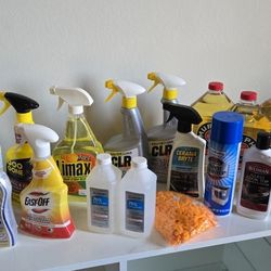Various Cleaning Products 