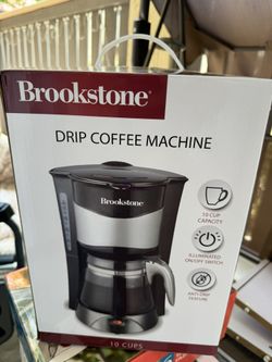 New - Brookstone Drip Coffee machine