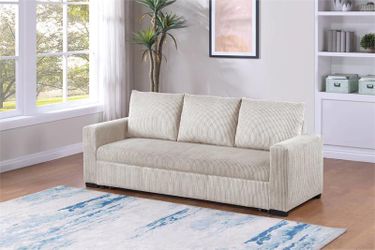 Convertible Sofa Beige Color
