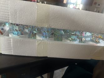 Light Up Crystal Christmas Trees