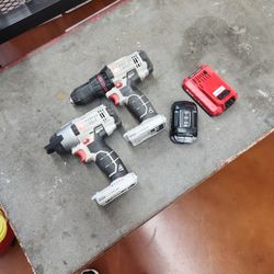 Porter Cable 20v Drill And Impact Cordless 