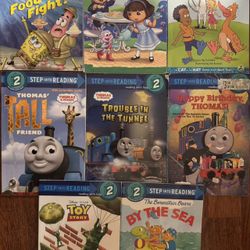 8 Level 2 Readers Kids Books