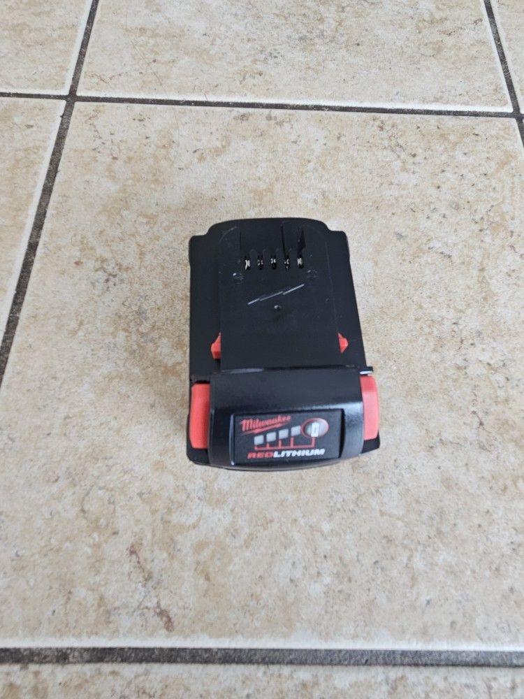 Milwaukee M18 Red Lithium CP 1.5 AH Battery - New Battery (Open Box)