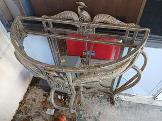 Entry Table W Matching Mirror