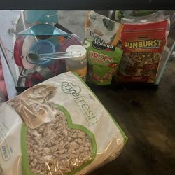 Hamster/gerbil Cage With All Necessities 
