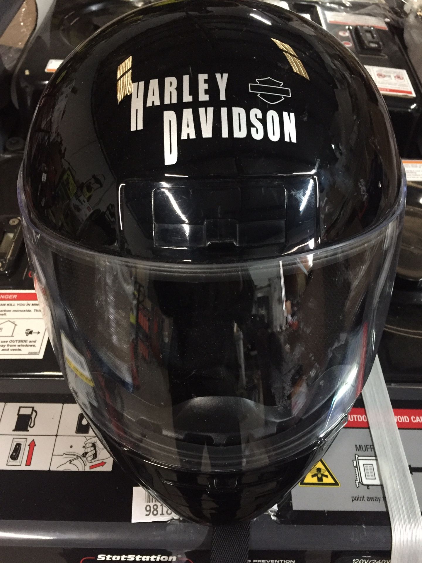 Small Harley Davidson helmet