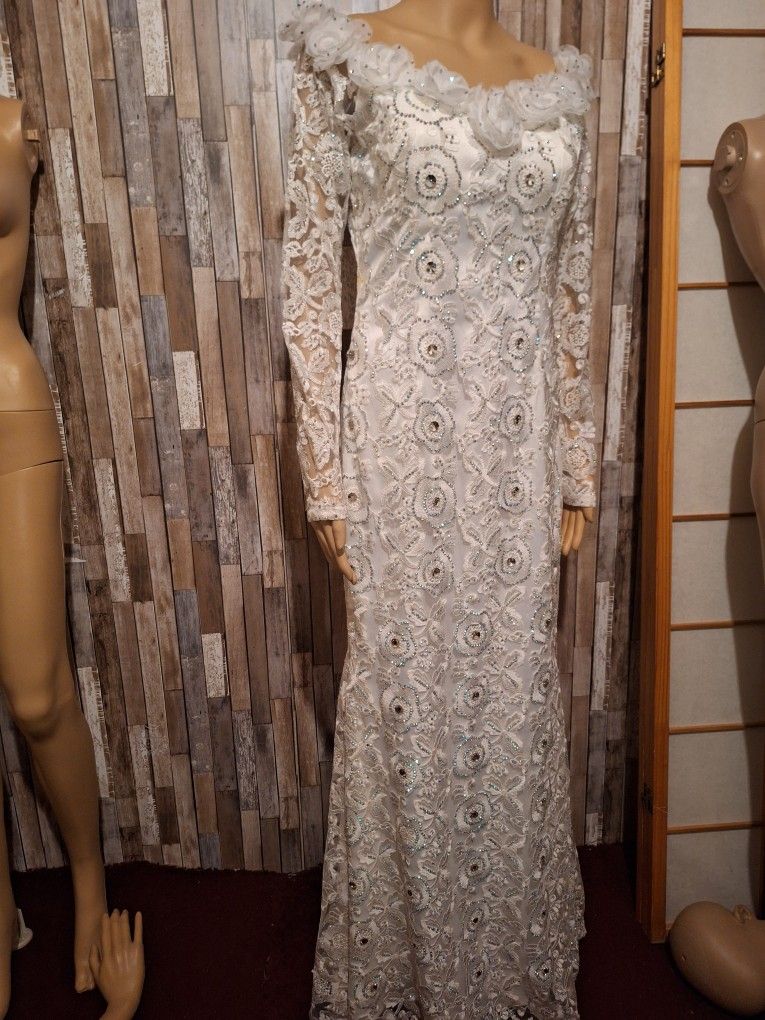 Wedding Dress Size 10 To 12