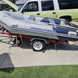 Inflatable Boat Hydroforce With Trailer