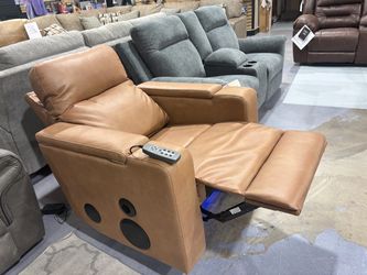 Flinlock power glider by Ashley massage and heated seat with speaker