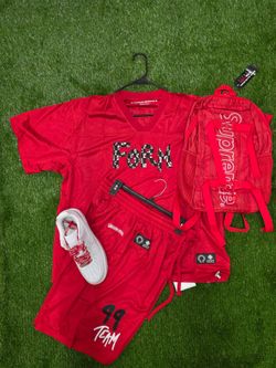 Chrome set, Supreme bag & shoes
