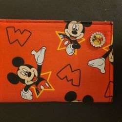 Mickey Leather Wallet For Woman