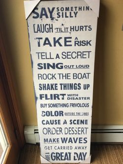 Wall Art Canvas Inspirational Words