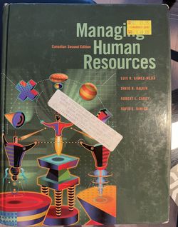 Managing Human Resources: Canadian Second Edition 