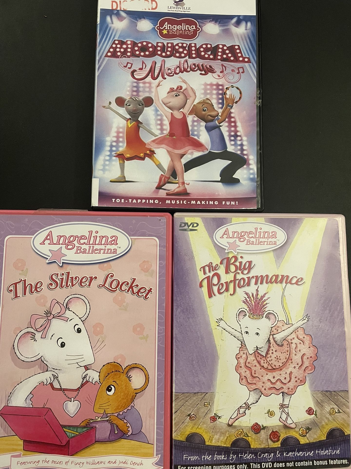 ANGELINA BALLERINA 3-Movie Bundle (DVD)