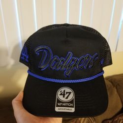 Los Angeles Dodgers MLB '47 Hitch Trucker Snapback Hat 