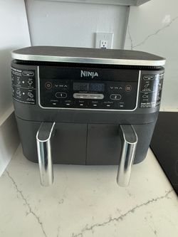 Ninja DZ201 Foodi 8 Quart 6-in-1 DualZone 2-Basket Air Fryer with 2 Independent Frying Baskets
