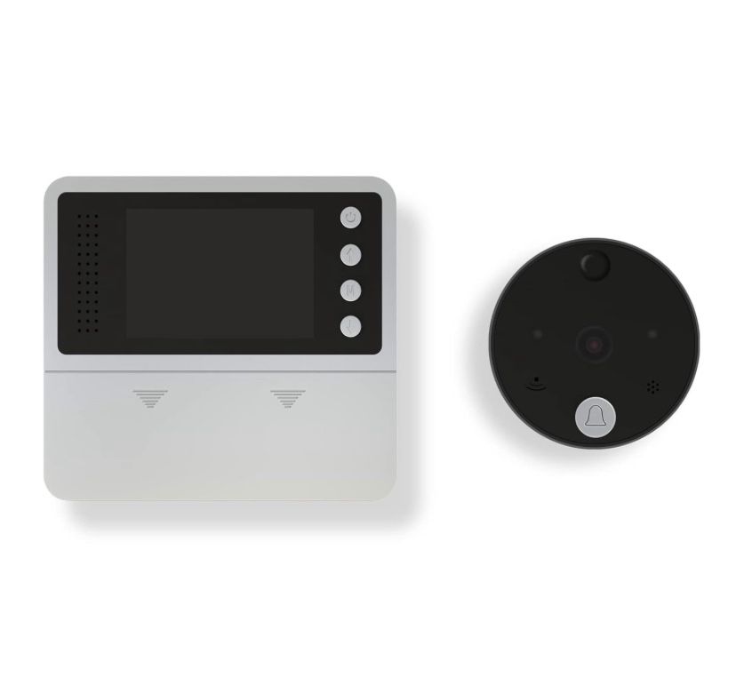 Video Doorbell for Apartment Door, Smart Peephole Camera with 2.8" LCD Display