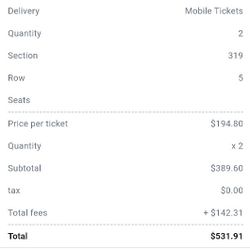 2 Travis Scott Tickets ! 
