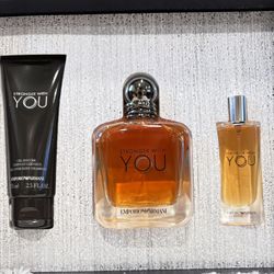 Emporio Armani Stronger With You Perfume Set