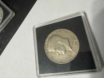 1968 Kennedy Half Dollar double die error