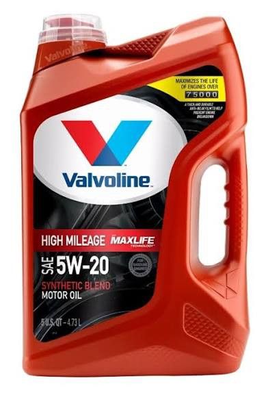 Valvoline 5w 20 Synthetic Oil
