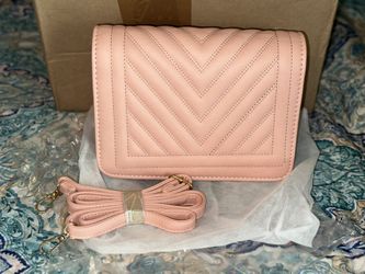 Pink Quilted Purse