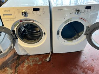 Sansung Set Of Washer And Dryer 