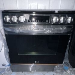 Lg Glass Stove Air Fryer 