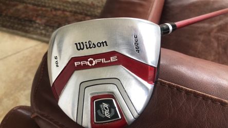 Wilson Profile High MOI Driver RH 10.5 Graphite regular shaft very good condition Headcover