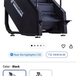 Signature Fitness Continuous Climber Commercial Grade Stair Stepping Machine for Cardio and Lower Body Workouts 