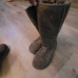 Grey Tall Ugg