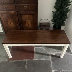 Wood Bench