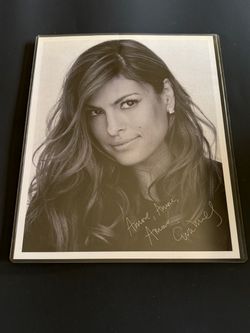 Eva Mendes-autographed 8x10 photo with COA.