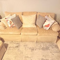 Two pieces traditional couches