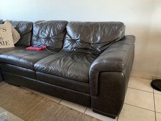 Leather Couch
