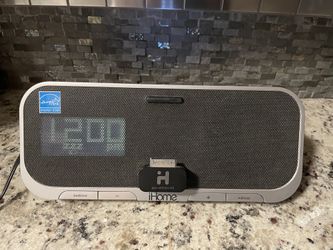 IHome App Enabled Alarm Clock Model iA5BV