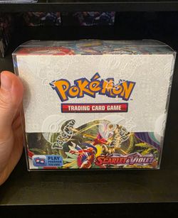 Sealed Pokemon Scarlet Violet Booster Box!
