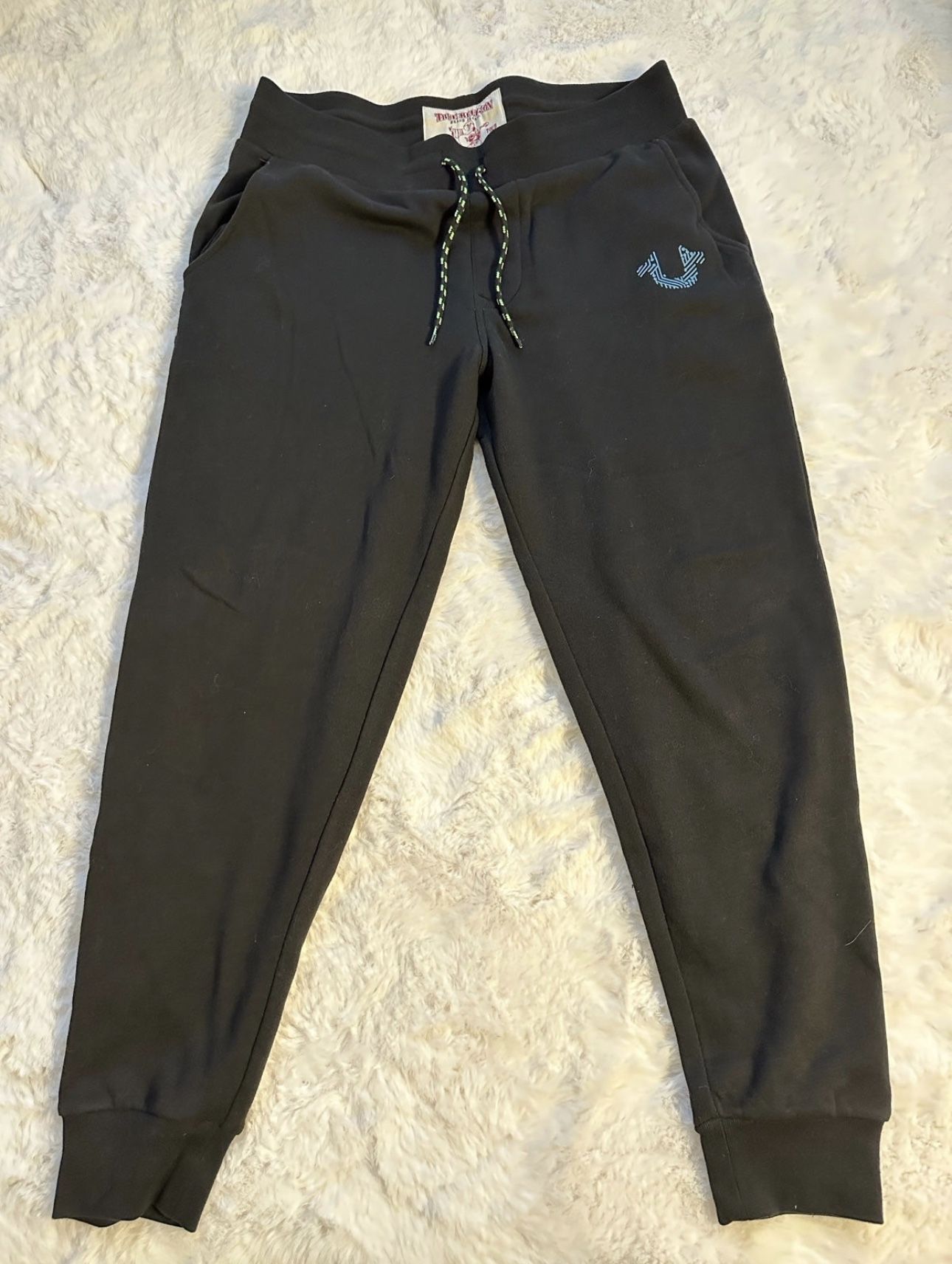 True Religion Men’s Classic Logo Jogger Sweatpants