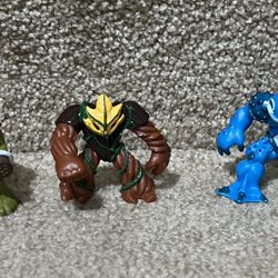 SPORES THE TERRIBLE ~ People of the Forest / Gormiti Atomic Series 2006 lot of 3