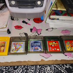 5 Nintendo Game Boy In Color Games 50 All5 Firm